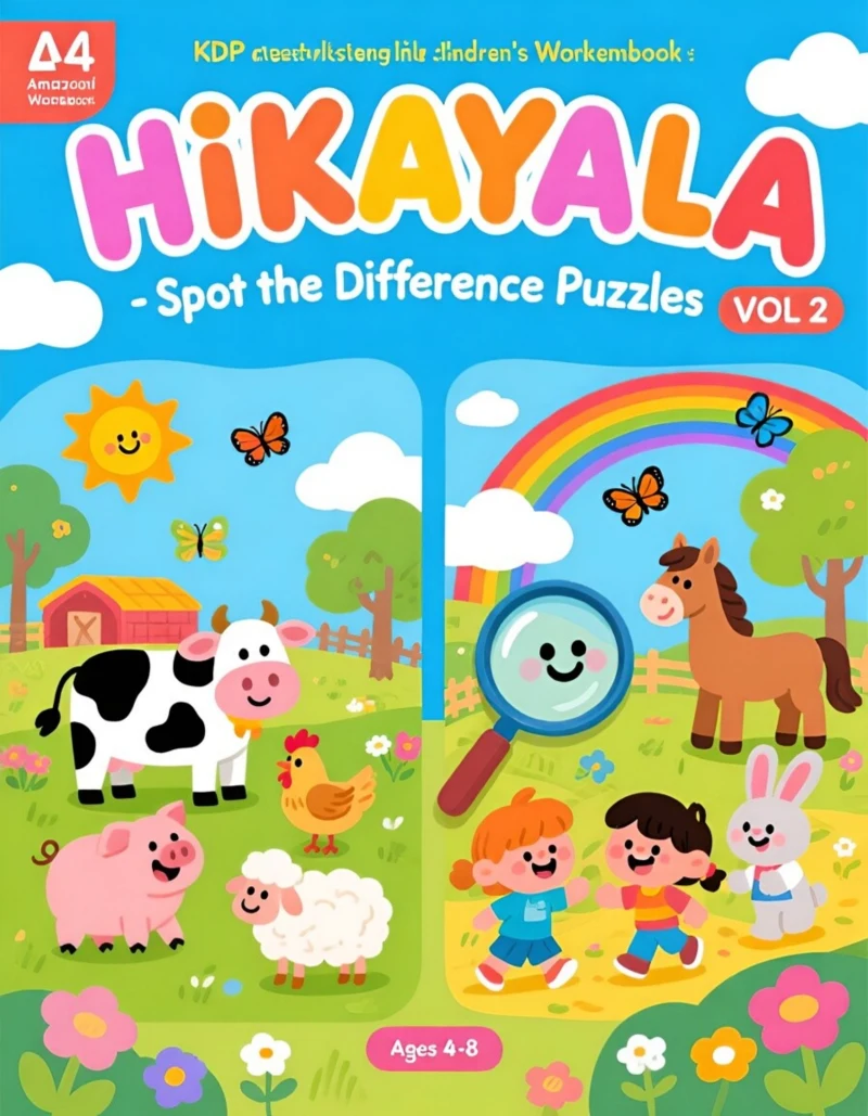 Hikayala - Spot the Difference Puzzles Vol 2