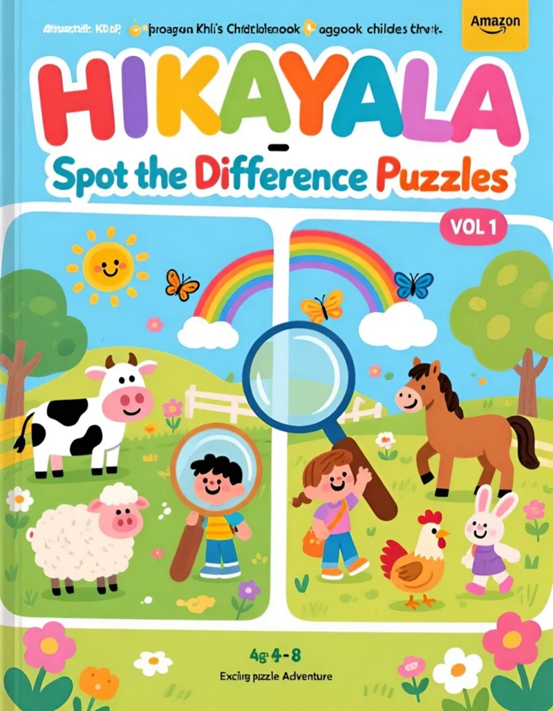 HIKAYALA - Spot the Difference Puzzles Vol 1